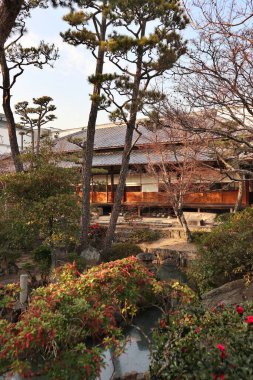 Kurashiki Bikan Tarihi Bölgesi, Japonya 'da Shinkei-en (Japon bahçesi)