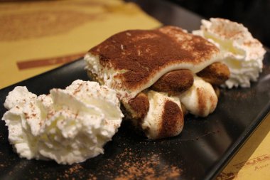 İtalyan tatlısı: tiramisu Venedik, İtalya