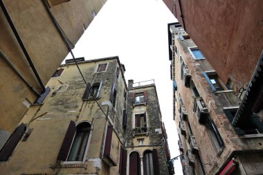 Morning view of the old town in the San Marco district of Venice, Italy