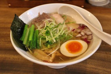 Tokyo, Japonya 'da Shio ramen