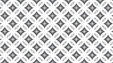 An abstract geometric pattern with white shapes contrasted against a gray textured backdrop, suitable for backgrounds or wallpapers clipart