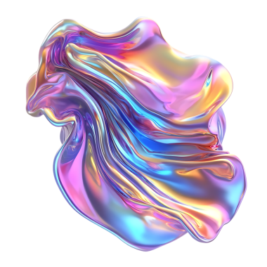 Soyut Iridescent Sıvı Biçimi Çok Renkli Parlak Sıvı Tasarımı