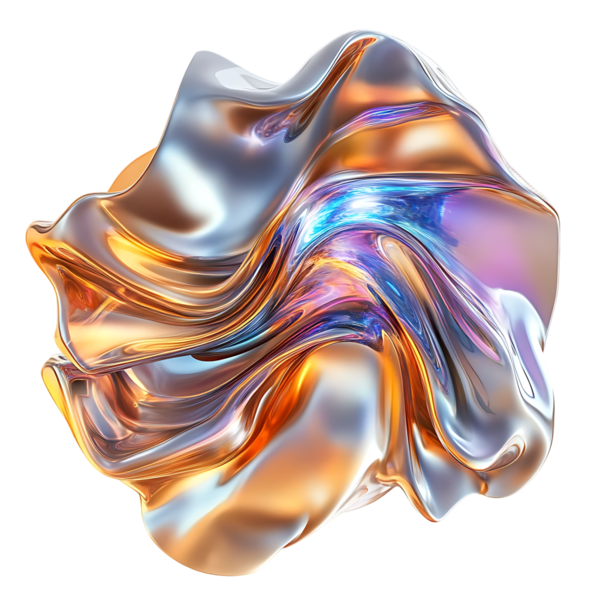 3d Soyut Sıvı Sıvı Şekil Girdap Işığı