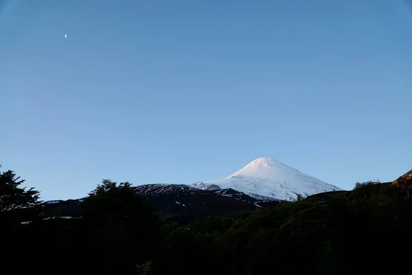 Image Volcano Fall Volcan Osorno Chile — Stock Photo, Image