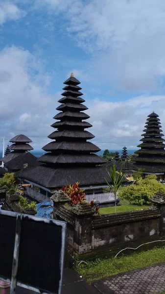 Острів Балі Чудовий Вид Храм Уранці — стокове фото