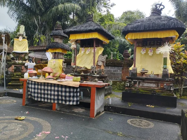Bali Island Ινδονησία January 2023 Παραδοσιακός Ναός Στο Ubud Ινδονησία — Φωτογραφία Αρχείου