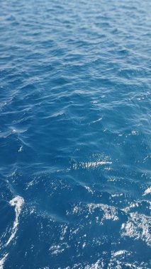 Bali Endonezya: deniz zemininde su dalgası