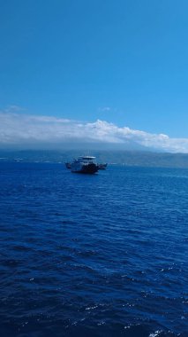 Bali Endonezya: güzel bir deniz manzarası