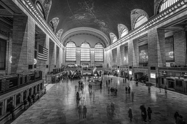 Grand Central Stasyonu Manhattan New York Insanlarla Dolu — Stok fotoğraf