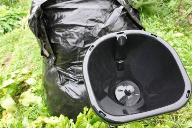 Biyogaz üretimi için organik madde tanıtmak için ev yapımı biyosindirim bacası
