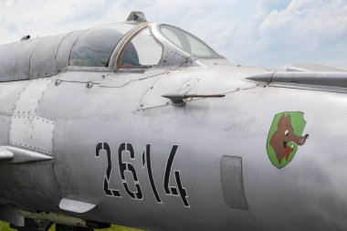 Eski Czechoslovak Mig-21 jetinin detayları, Caslav Hava Gösterisi, Mayıs 2023