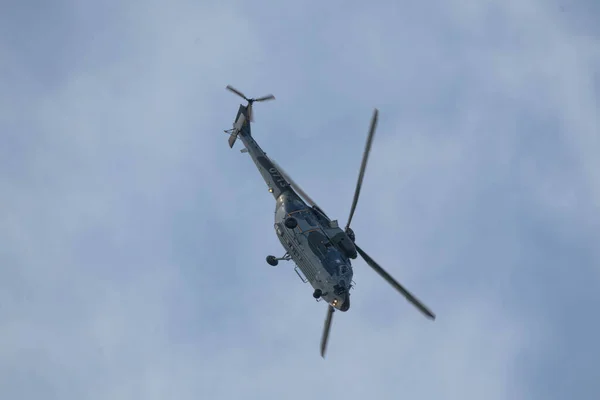 Вертолет Ввс Чехии Sokol Авиабаза Каслав Чехия — стоковое фото