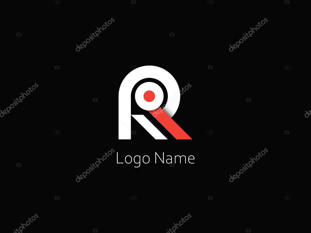 A beautiful and attractive PR letter logo. It is useful as a company or business brand.