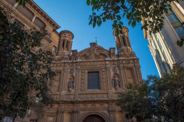 Zaragoza şehri İspanya 'nın çeşitli manzaraları