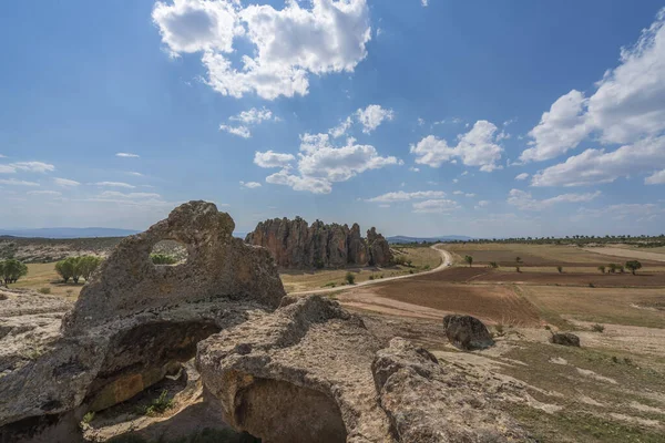Photographs Phrygian Valley Settlements Carved Rocks Borders Afyon Province — Stock Photo, Image