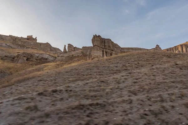 Zdjęcia Unikalnych Formacji Naturalnych Wykonanych Pomiędzy Kars Erzurum — Zdjęcie stockowe