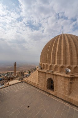 Eski Mardin yerleşim yerindeki Zinciriye Madrasa 'nın fotoğrafları çeşitli açılardan çekildi.