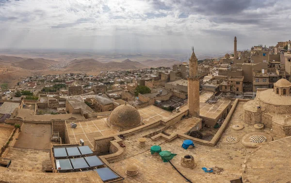 Stock image Mardin the ancient city of Mesopotamia and photos taken from various angles of stone houses the architecture of temples and the sky