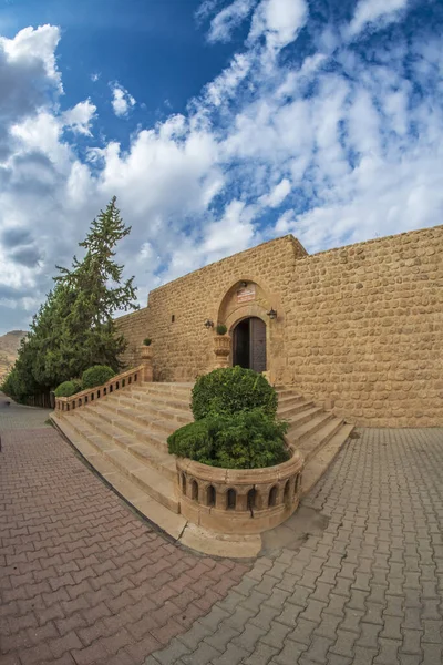 Das Kloster Deyrulzafaran Der Provinz Mardin Mit Seinen Fotografien Aus — Stockfoto