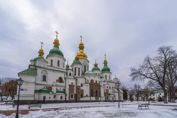 Předválečné Fotografie Ukrajinských Kostelů Hlavního Města Kyjeva — Stock fotografie