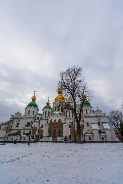乌克兰首都基辅教堂战前的照片 — 图库照片