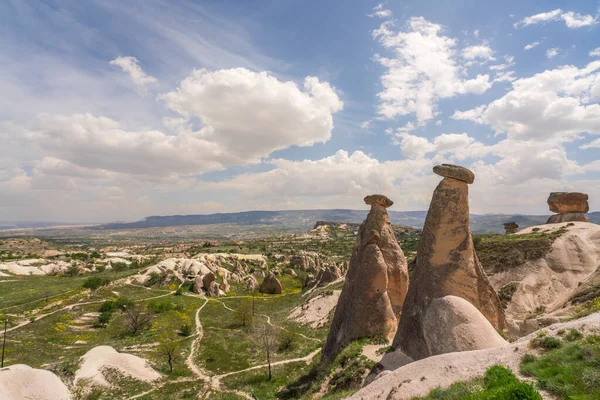 Diverses Images Ciel Des Cheminées Fées Cappadoce — Photo