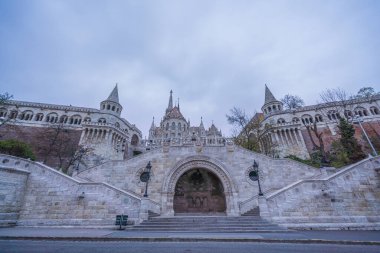 Balıkçı taburundan çekilen gündoğumu fotoğrafları Budapeşte 'de, Hungary Capital' de