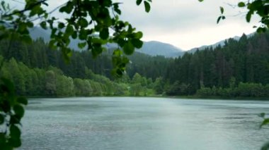 Karagol ve 4k videoları Artvin Savsat ilçesinde çeşitli açılardan çekildi