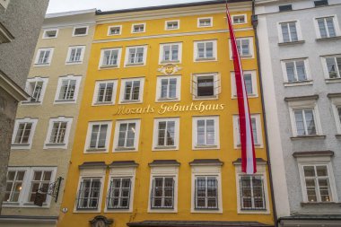 Salzburg, Avusturya 'da kış mevsiminde farklı fotoğraflar çekildi.