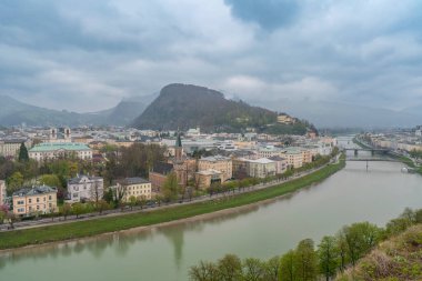 Salzburg, Avusturya 'da kış mevsiminde farklı fotoğraflar çekildi.