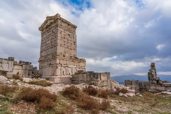 Sagalassos Αρχαία Πόλη Στην Επαρχία Burdur Την Εποχή Του Φθινοπώρου — Φωτογραφία Αρχείου