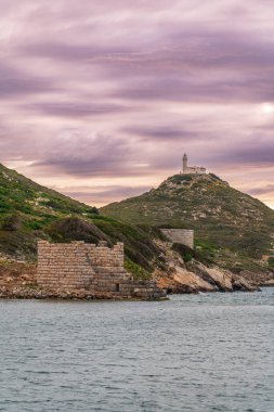 Antik şehirlerin harabeleri taş desenli sütunlar turistik merkezleri ziyaret noktaları