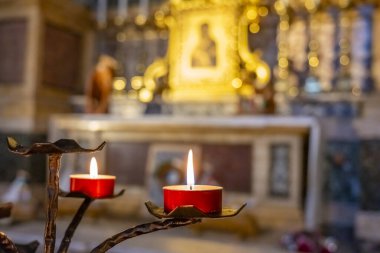 Madonna di San Luca Bazilikası 'nın iç ve dış görüntüleri Bologna şehrinin sembollerinden biridir.