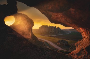 Phrygian Vadisi 'nin çeşitli turistik noktalarından fotoğraflar