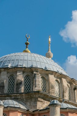 İstanbul Avrupa Yakası Eminonu Yeni Cami Spice Bazaar Şehir Turizm Tarihi Yarımadasının Kalbi Eski Eşsiz Binalar