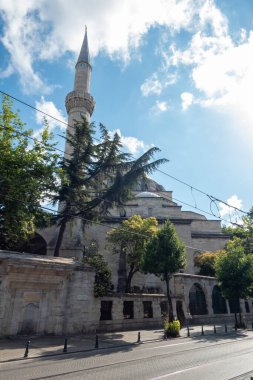 İstanbul Avrupa Yakası Eminonu Yeni Cami Spice Bazaar Şehir Turizm Tarihi Yarımadasının Kalbi Eski Eşsiz Binalar