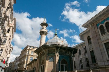 İstanbul Avrupa Yakası Eminonu Yeni Cami Spice Bazaar Şehir Turizm Tarihi Yarımadasının Kalbi Eski Eşsiz Binalar