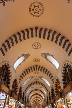 İstanbul Avrupa Yakası Eminonu Yeni Cami Spice Bazaar Şehir Turizm Tarihi Yarımadasının Kalbi Eski Eşsiz Binalar