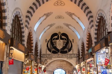 İstanbul Avrupa Yakası Eminonu Yeni Cami Spice Bazaar Şehir Turizm Tarihi Yarımadasının Kalbi Eski Eşsiz Binalar