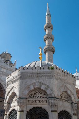 İstanbul Avrupa Yakası Eminonu Yeni Cami Spice Bazaar Şehir Turizm Tarihi Yarımadasının Kalbi Eski Eşsiz Binalar