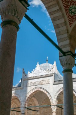 İstanbul Avrupa Yakası Eminonu Yeni Cami Spice Bazaar Şehir Turizm Tarihi Yarımadasının Kalbi Eski Eşsiz Binalar