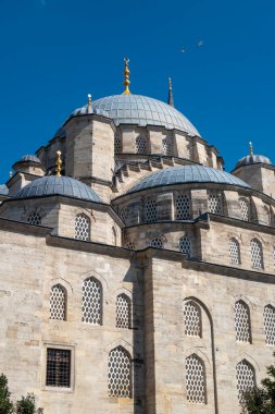 İstanbul Avrupa Yakası Eminonu Yeni Cami Spice Bazaar Şehir Turizm Tarihi Yarımadasının Kalbi Eski Eşsiz Binalar