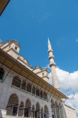 İstanbul Avrupa Yakası Eminonu Yeni Cami Spice Bazaar Şehir Turizm Tarihi Yarımadasının Kalbi Eski Eşsiz Binalar