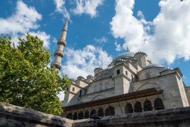 İstanbul Avrupa Yakası Eminonu Yeni Cami Spice Bazaar Şehir Turizm Tarihi Yarımadasının Kalbi Eski Eşsiz Binalar