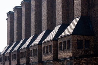 Almanya 'nın başkenti Berlin şehir merkezi binaları mimari ve görülmesi gereken turistik yerler fotoğrafları