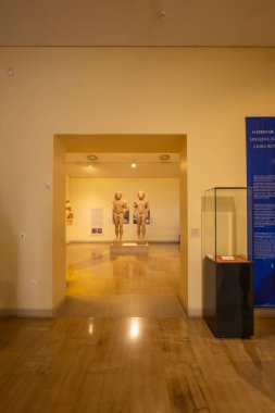 Yunan Peloponnese yarımadası delphi antik şehir müzesi çeşitli fotoğraflar