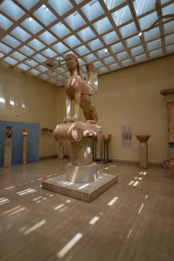 Yunan Peloponnese yarımadası delphi antik şehir müzesi çeşitli fotoğraflar