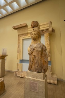 Yunan Peloponnese yarımadası delphi antik şehir müzesi çeşitli fotoğraflar