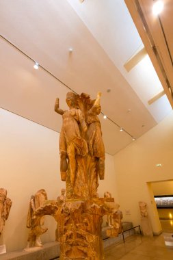 Yunan Peloponnese yarımadası delphi antik şehir müzesi çeşitli fotoğraflar