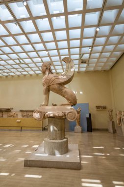 Yunan Peloponnese yarımadası delphi antik şehir müzesi çeşitli fotoğraflar